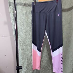 JUSTICE “I Am The Heart of Justice” Leggings, Colour Block, (Size XL) ~6463-001.